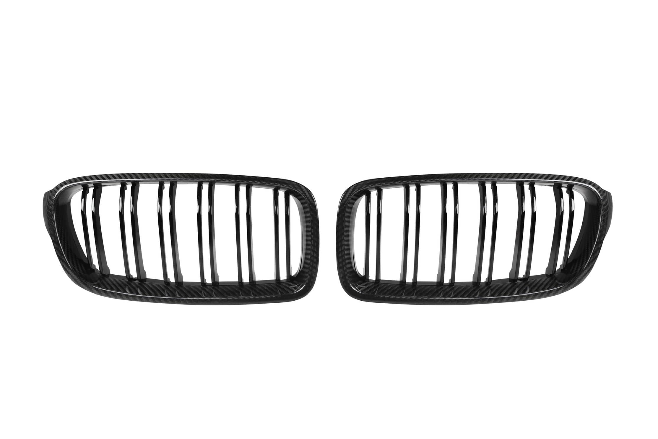 Kies-Motorsports NWCarbon Haus 3 Series F30/F31/F35 Double Slat Dry Carbon Fiber Grill