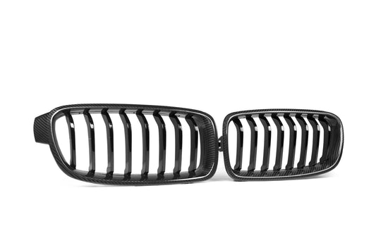 Kies-Motorsports NWCarbon Haus 3 Series F30/F31/F35 Single Slat Dry Carbon Fiber Grill