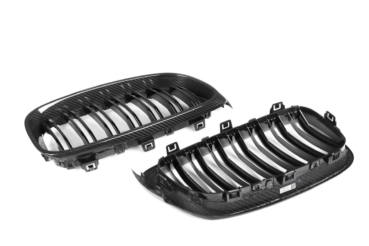 Kies-Motorsports NWCarbon Haus 3 Series GT F34 Double Slat Dry Carbon Fiber Grill