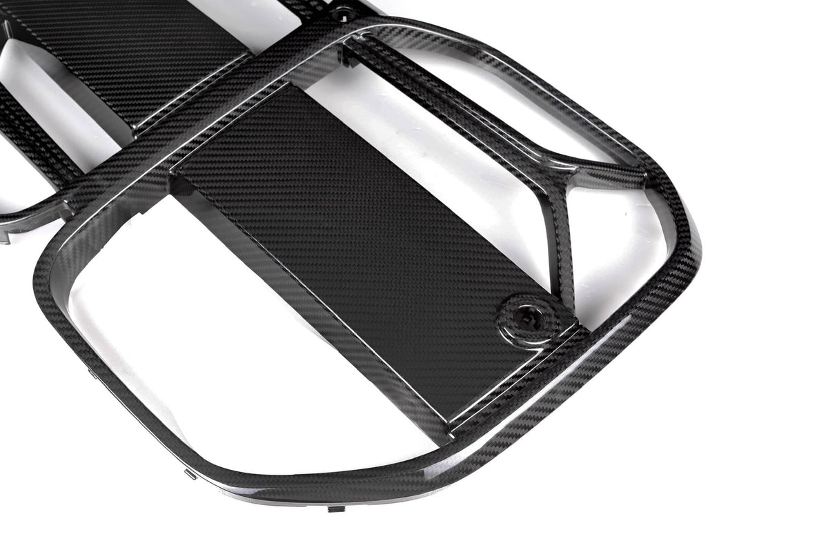 Kies-Motorsports NWCarbon Haus 4 Series Coupe/Convertible  G22/G23 CSL Style Dry Carbon Fiber Grill With or Without ACC