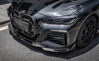 Kies-Motorsports NWCarbon Haus 4 Series G22/G23 SQ Style Dry Carbon Fiber Front Vent Trim