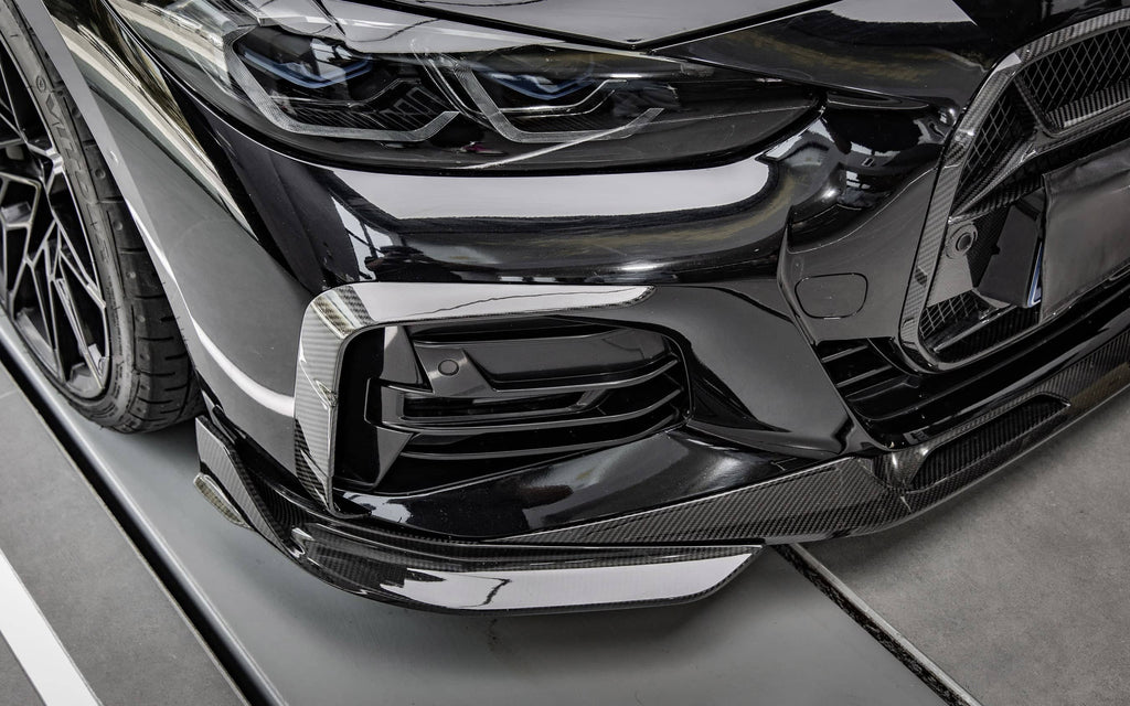Kies-Motorsports NWCarbon Haus 4 Series G22/G23 SQ Style Dry Carbon Fiber Front Vent Trim