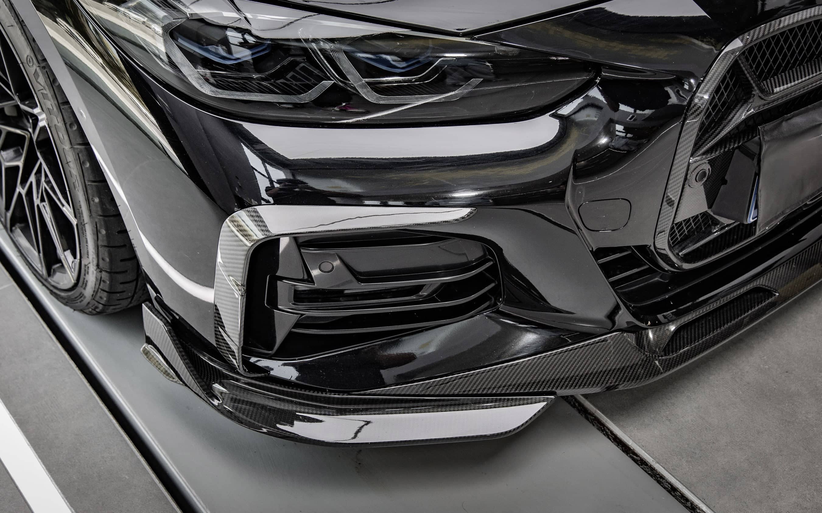 Kies-Motorsports NWCarbon Haus 4 Series G22/G23 SQ Style Dry Carbon Fiber Front Vent Trim