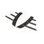 Kies-Motorsports NWCarbon Haus 4 Series G22/G23 SQ Style Dry Carbon Fiber Front Wheel Arch Trim