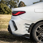 Kies-Motorsports NWCarbon Haus 4 Series G22/G23 SQ Style Dry Carbon Fiber Rear Wheel Arch Trim