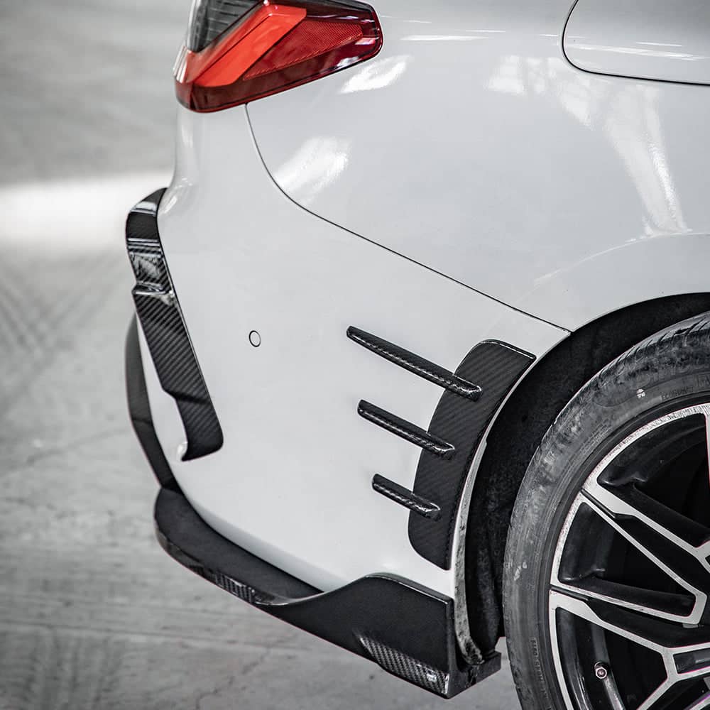 Kies-Motorsports NWCarbon Haus 4 Series G22/G23 SQ Style Dry Carbon Fiber Rear Wheel Arch Trim