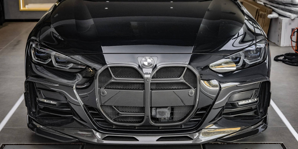 Kies-Motorsports NWCarbon Haus 4 Series Gran Coupe G26 CSL Style Dry Carbon Fiber Grill With or Without ACC