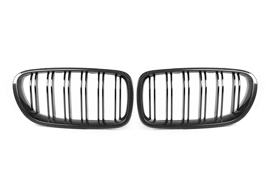 Kies-Motorsports NWCarbon Haus 5 Series F10 Double Slat Dry Carbon Fiber Grill