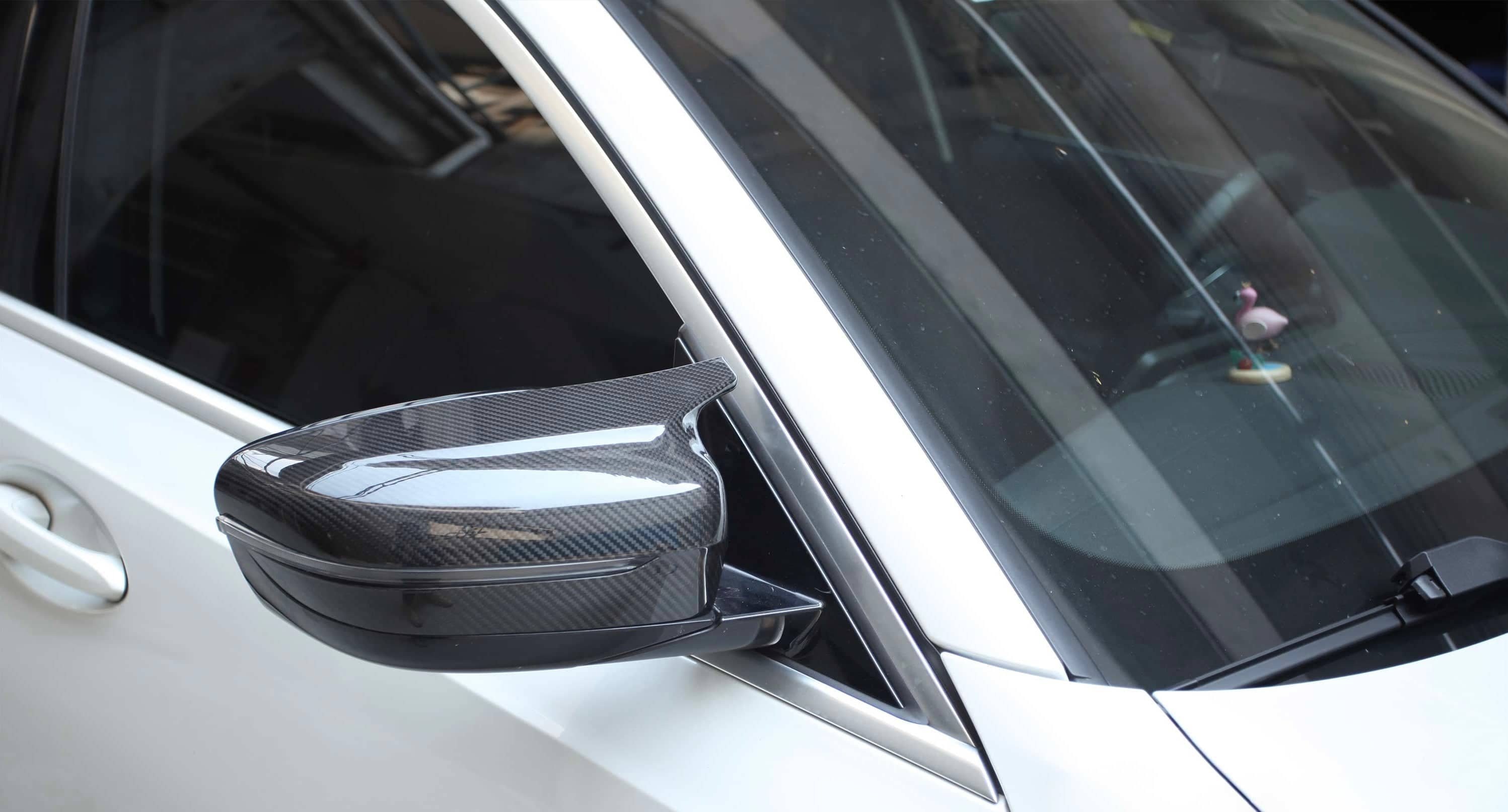 Kies-Motorsports NWCarbon Haus 5 Series G30 F9X Style Dry Carbon Fiber Mirror Cover RHD Replacement