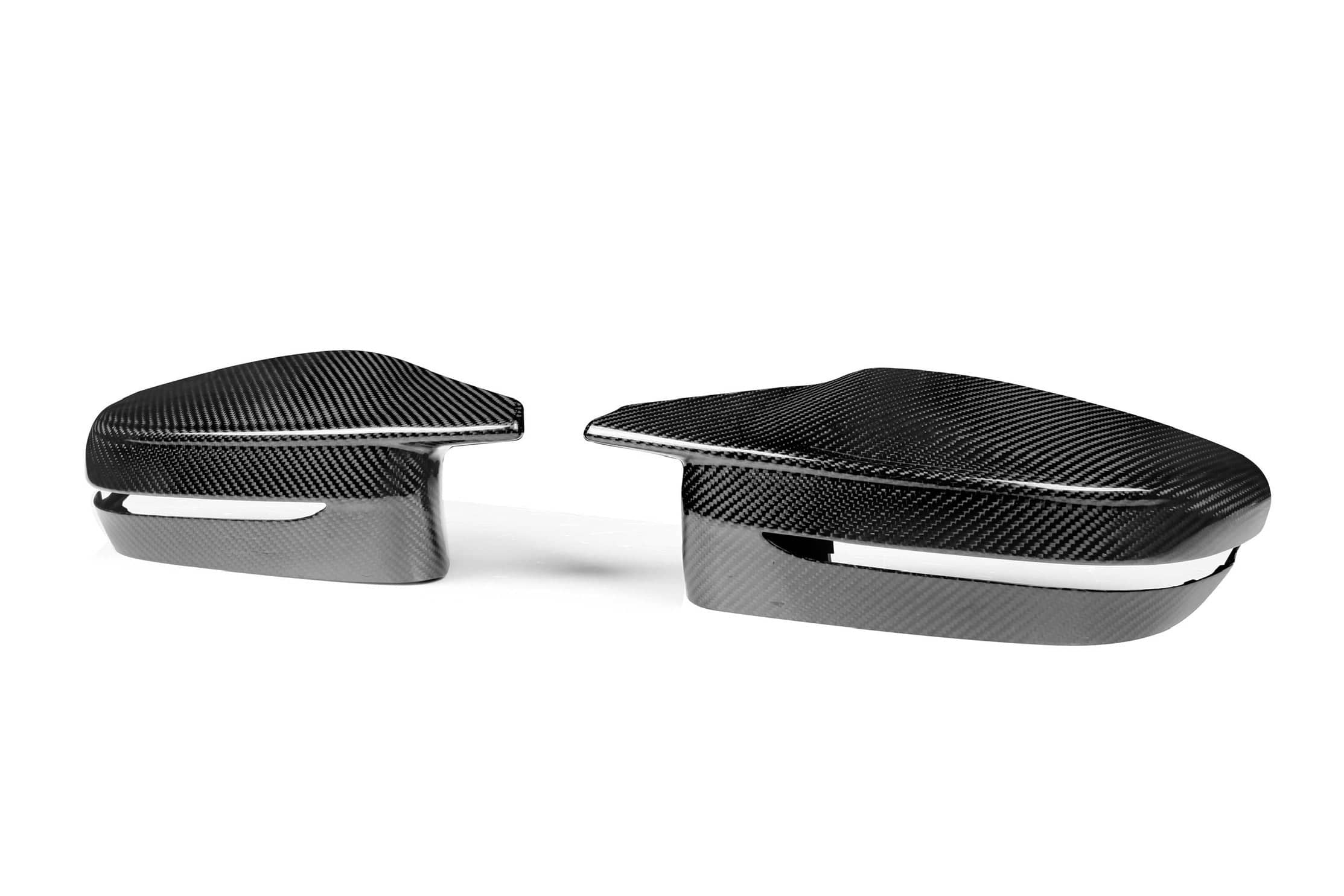 Kies-Motorsports NWCarbon Haus 5 Series G30 G8x Style Dry Carbon Fiber Mirror Cover LHD Replacements