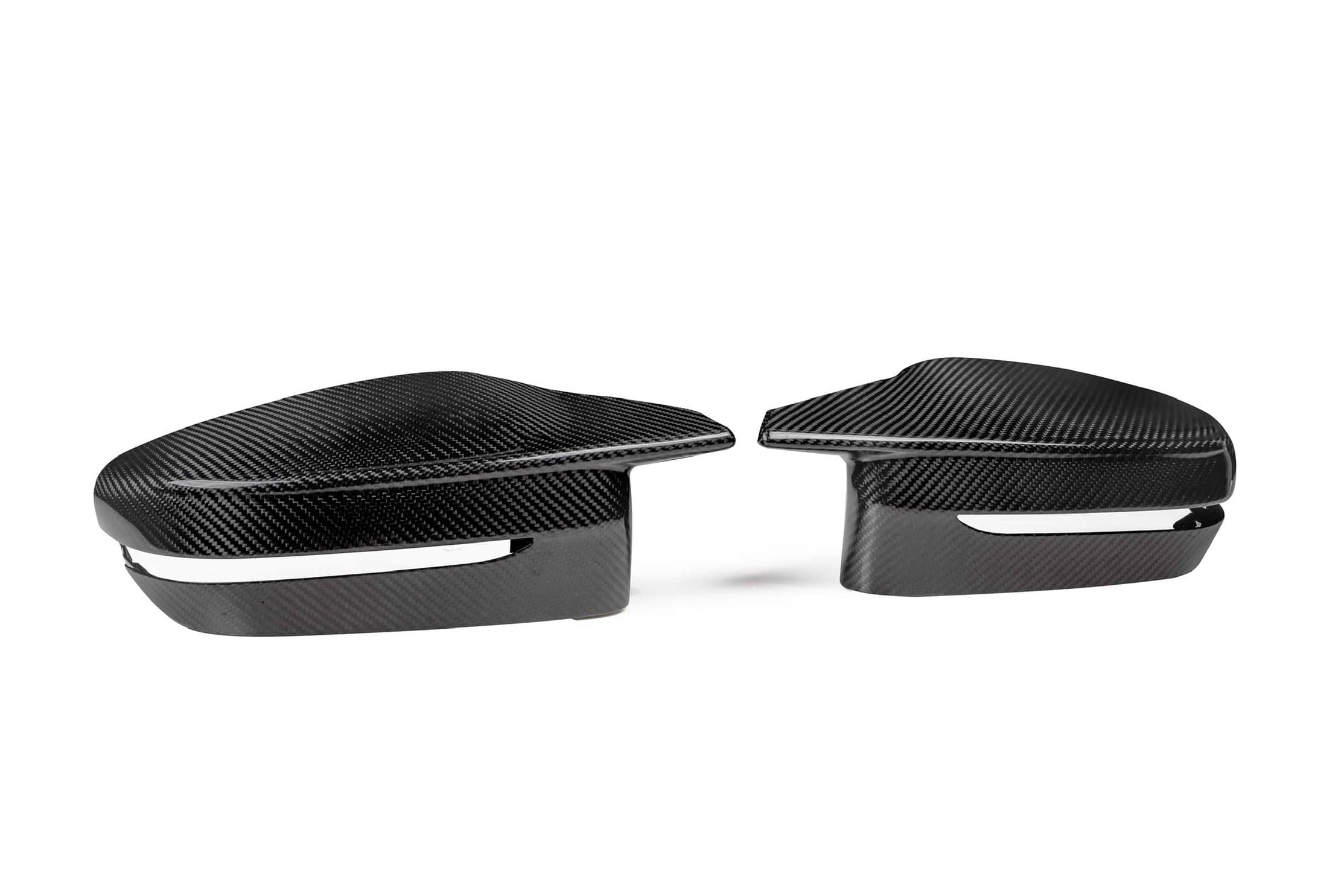 Kies-Motorsports NWCarbon Haus 5 Series G30 G8x Style Dry Carbon Fiber Mirror Cover LHD Replacements