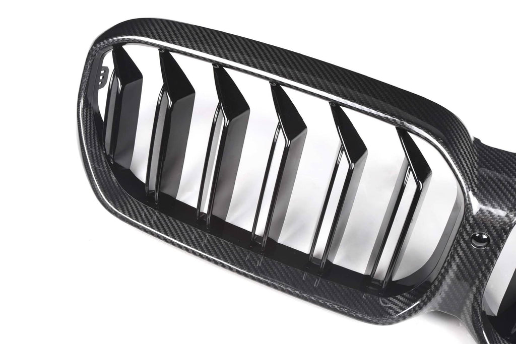Kies-Motorsports NWCarbon Haus 5 Series G30 LCI Double Slat Dry Carbon Fiber Grill