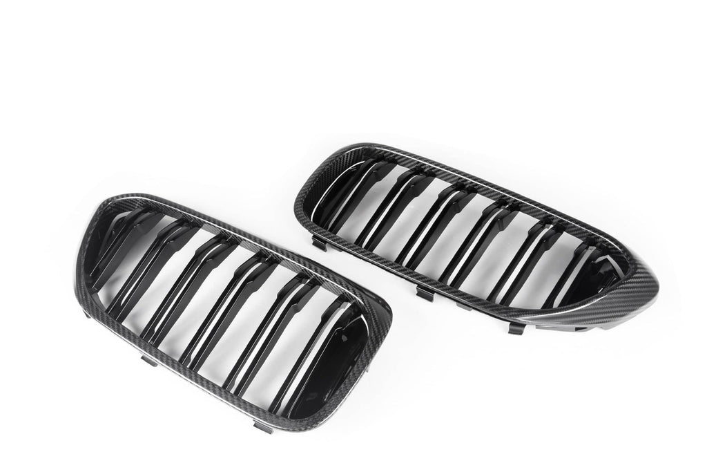 Kies-Motorsports NWCarbon Haus 5 Series G30 Pre-LCI Double Slat Dry Carbon Grill