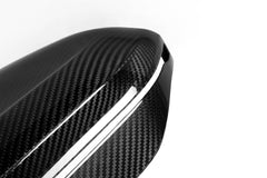 Kies-Motorsports NWCarbon Haus 5 Series G60 M5 Style Dry Carbon Fiber Mirror Cover LHD