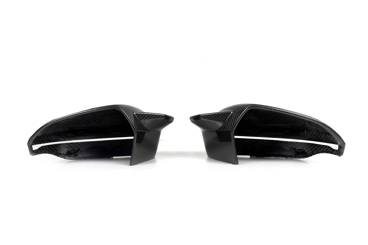 Kies-Motorsports NWCarbon Haus 5 Series G60 M5 Style Dry Carbon Fiber Mirror Cover LHD