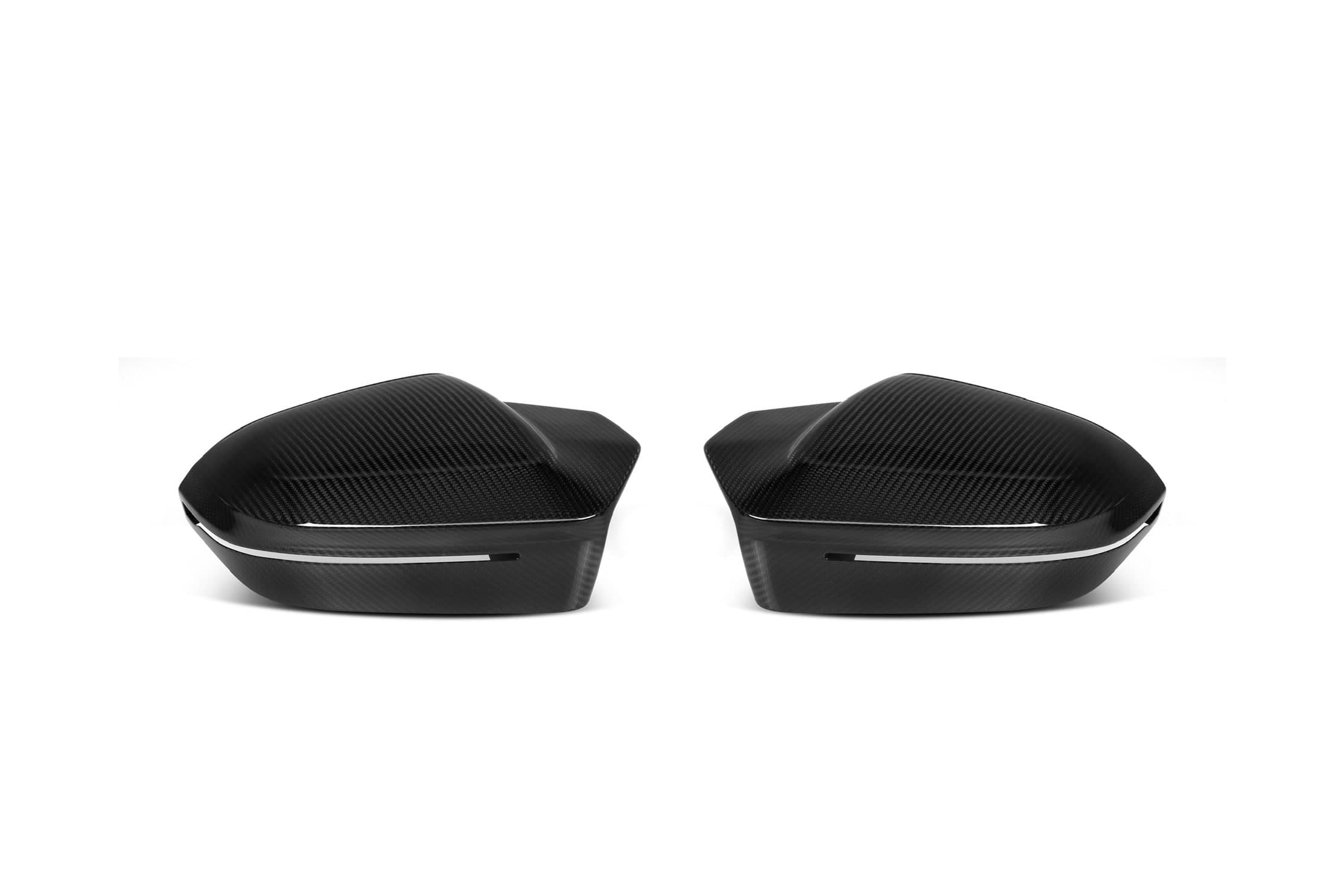 Kies-Motorsports NWCarbon Haus 5 Series G60 M5 Style Dry Carbon Fiber Mirror Cover LHD