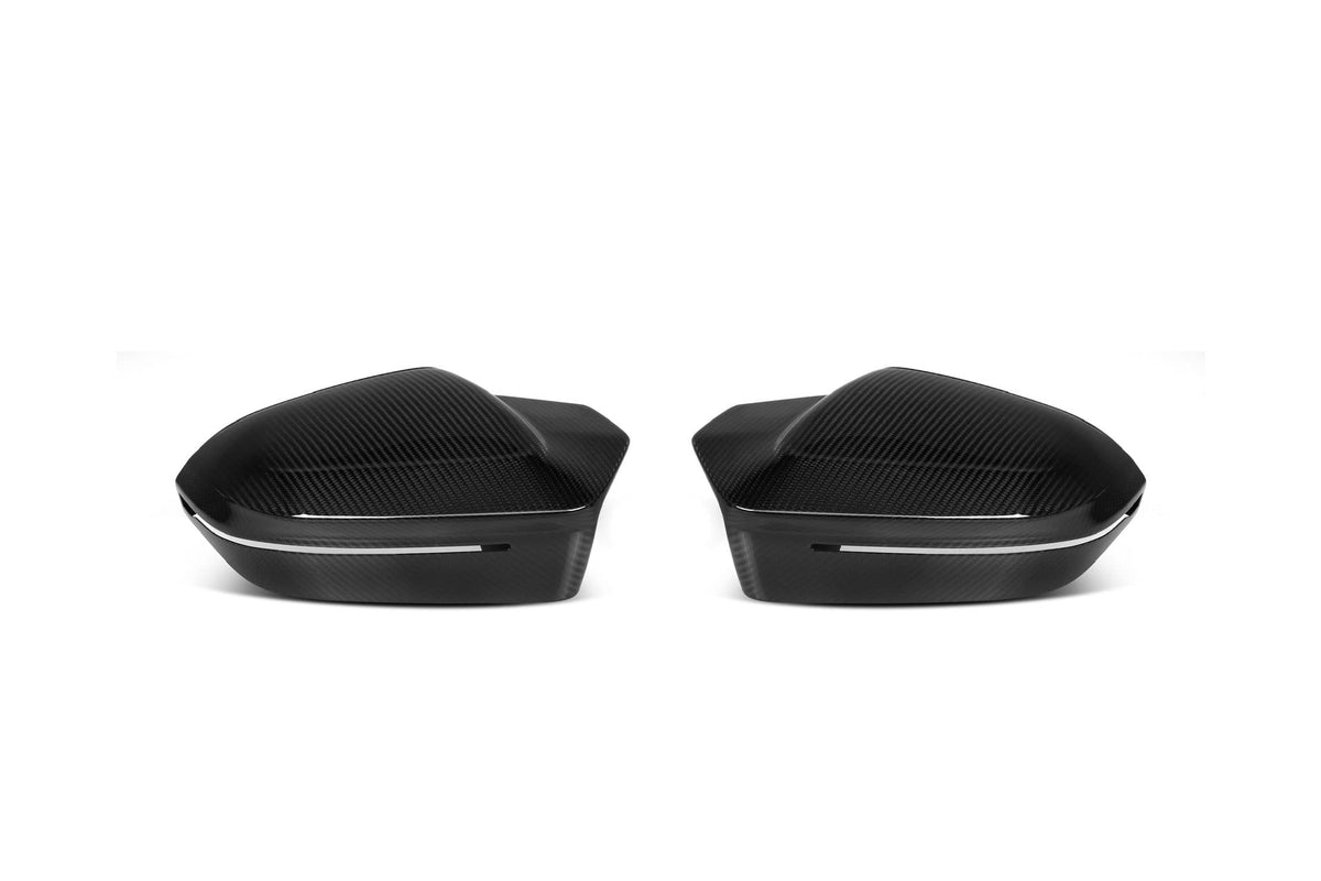 Kies-Motorsports NWCarbon Haus 5 Series G60 M5 Style Dry Carbon Fiber Mirror Cover LHD