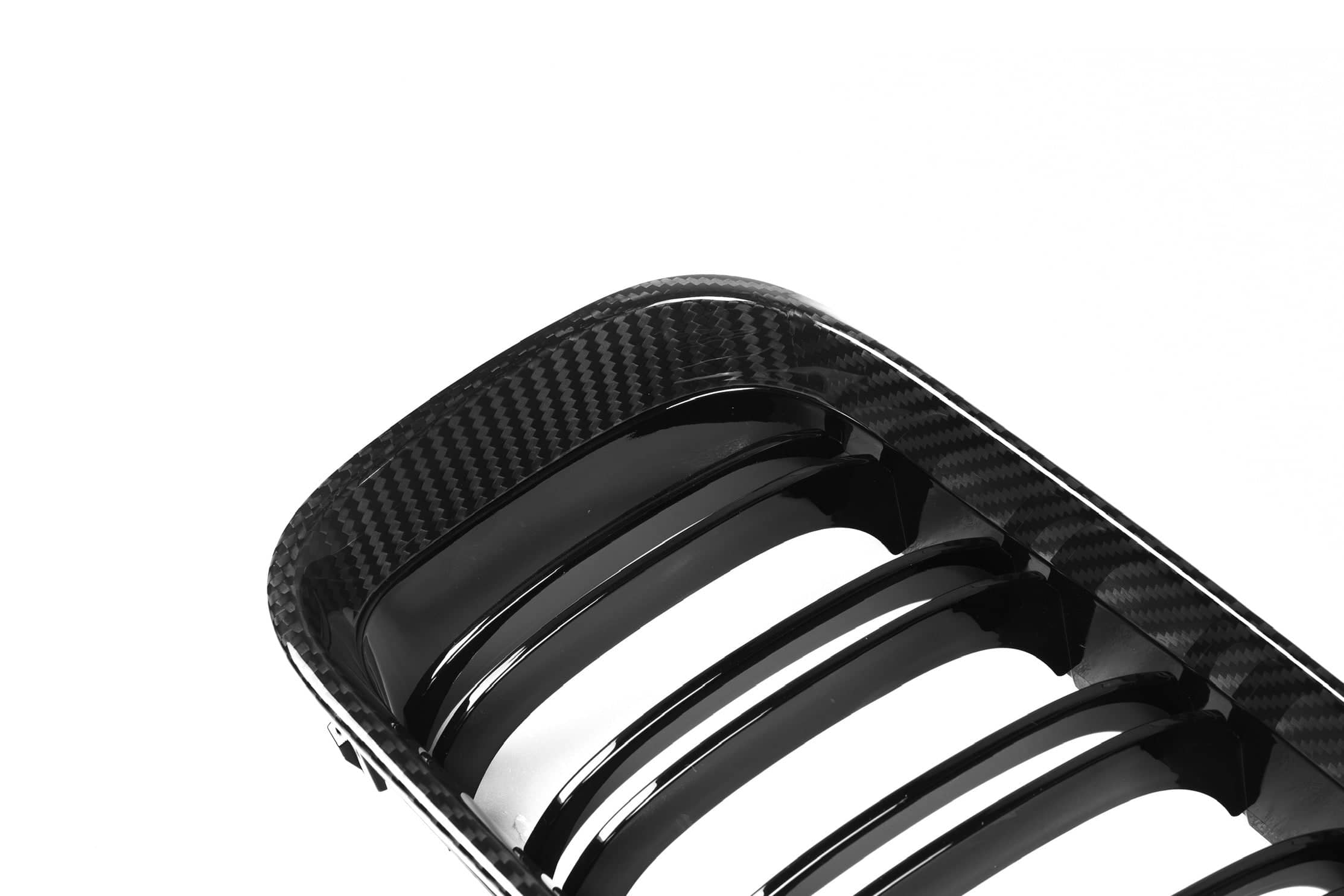 Kies-Motorsports NWCarbon Haus 6 Series F06 Double Slat Dry Carbon Fiber Grill