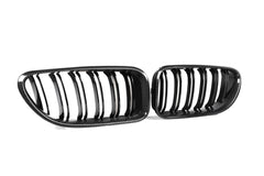 Kies-Motorsports NWCarbon Haus 6 Series F06 Double Slat Dry Carbon Fiber Grill