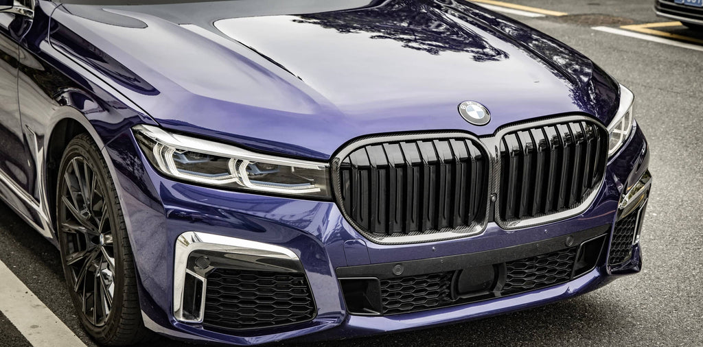 Kies-Motorsports NWCarbon Haus 7 series G11/G12 LCI Single Slat Dry Carbon Fiber Grill