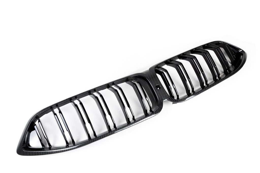 Kies-Motorsports NWCarbon Haus 8 Series G14 Double Slat Dry Carbon Grill