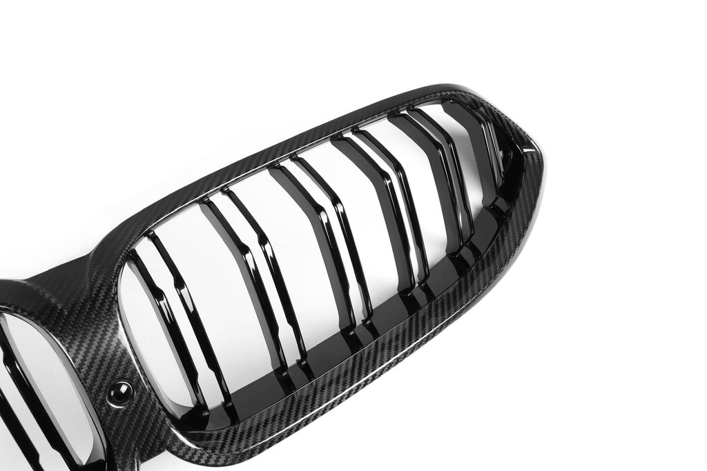 Kies-Motorsports NWCarbon Haus 8 Series G14 Double Slat Dry Carbon Grill