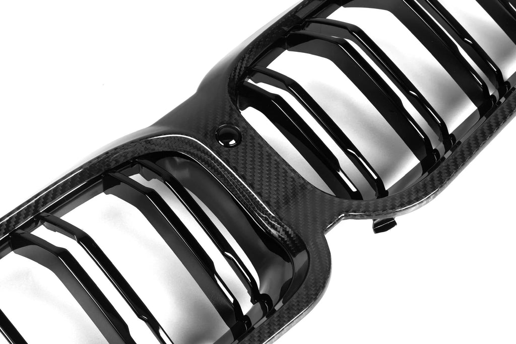 Kies-Motorsports NWCarbon Haus 8 Series G14/G15/G16 LCI Double Slat Dry Carbon Fiber Grill