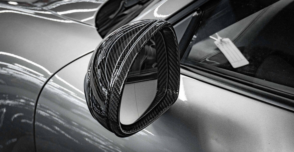 Kies-Motorsports NWCarbon Haus 911 991 OEM Style Dry Carbon Fiber Mirror Cap
