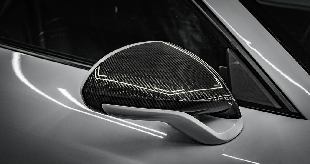 Kies-Motorsports NWCarbon Haus 911 991 RS RTS Dry Carbon Fiber Mirror Cap