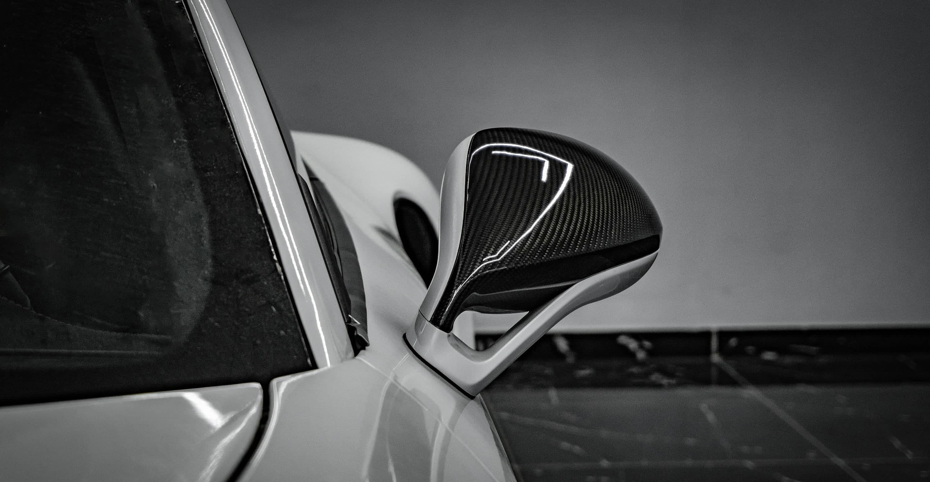 Kies-Motorsports NWCarbon Haus 911 991 RS RTS Dry Carbon Fiber Mirror Cap