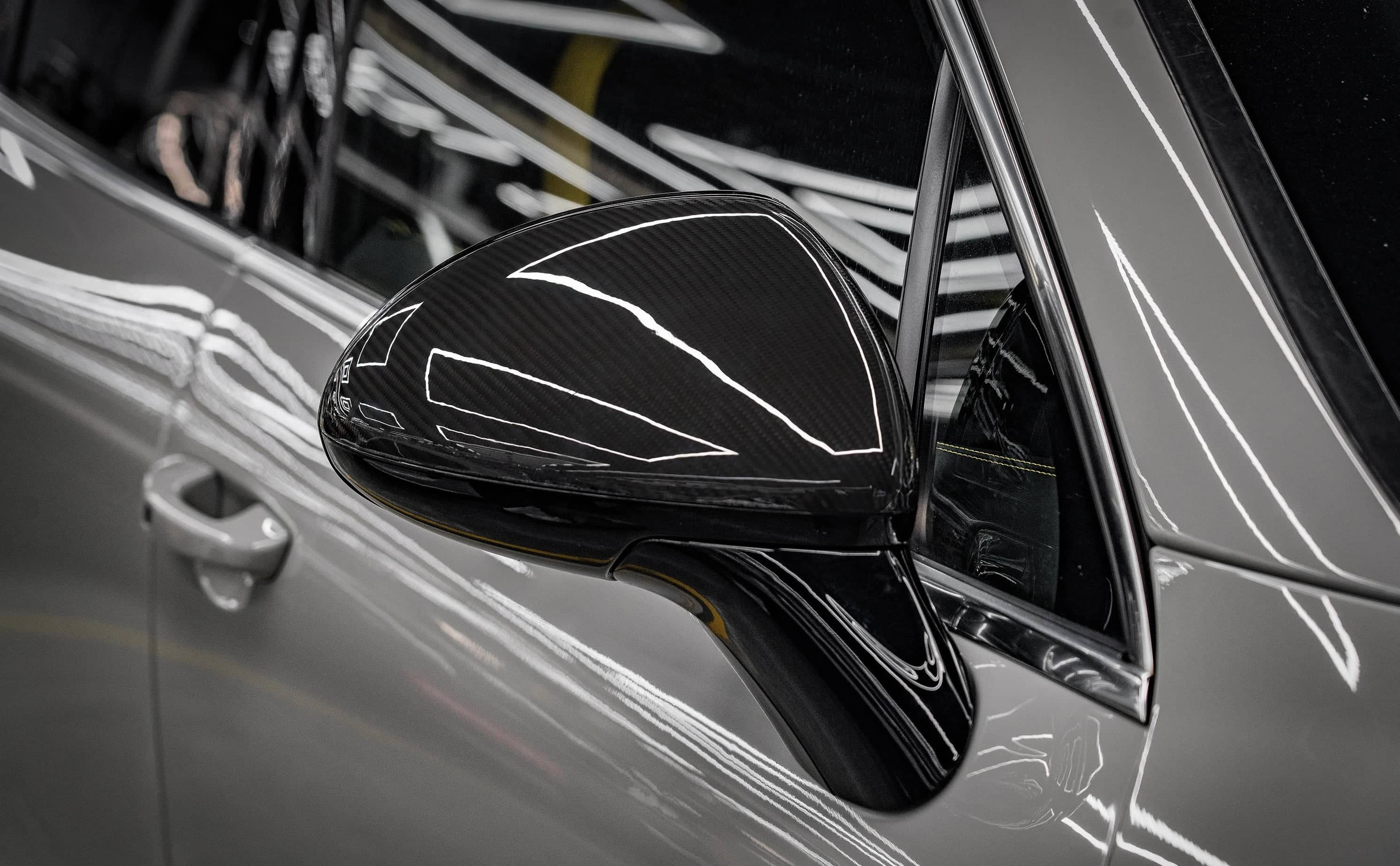 Kies-Motorsports NWCarbon Haus Cayenne 958.1 OEM Style Dry Carbon Fiber Mirror Cap