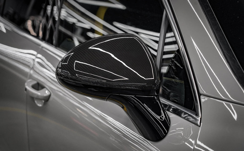 Kies-Motorsports NWCarbon Haus Cayenne 958.1 OEM Style Dry Carbon Fiber Mirror Cap