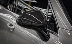 Kies-Motorsports NWCarbon Haus Cayenne 958.1 OEM Style Dry Carbon Fiber Mirror Cap