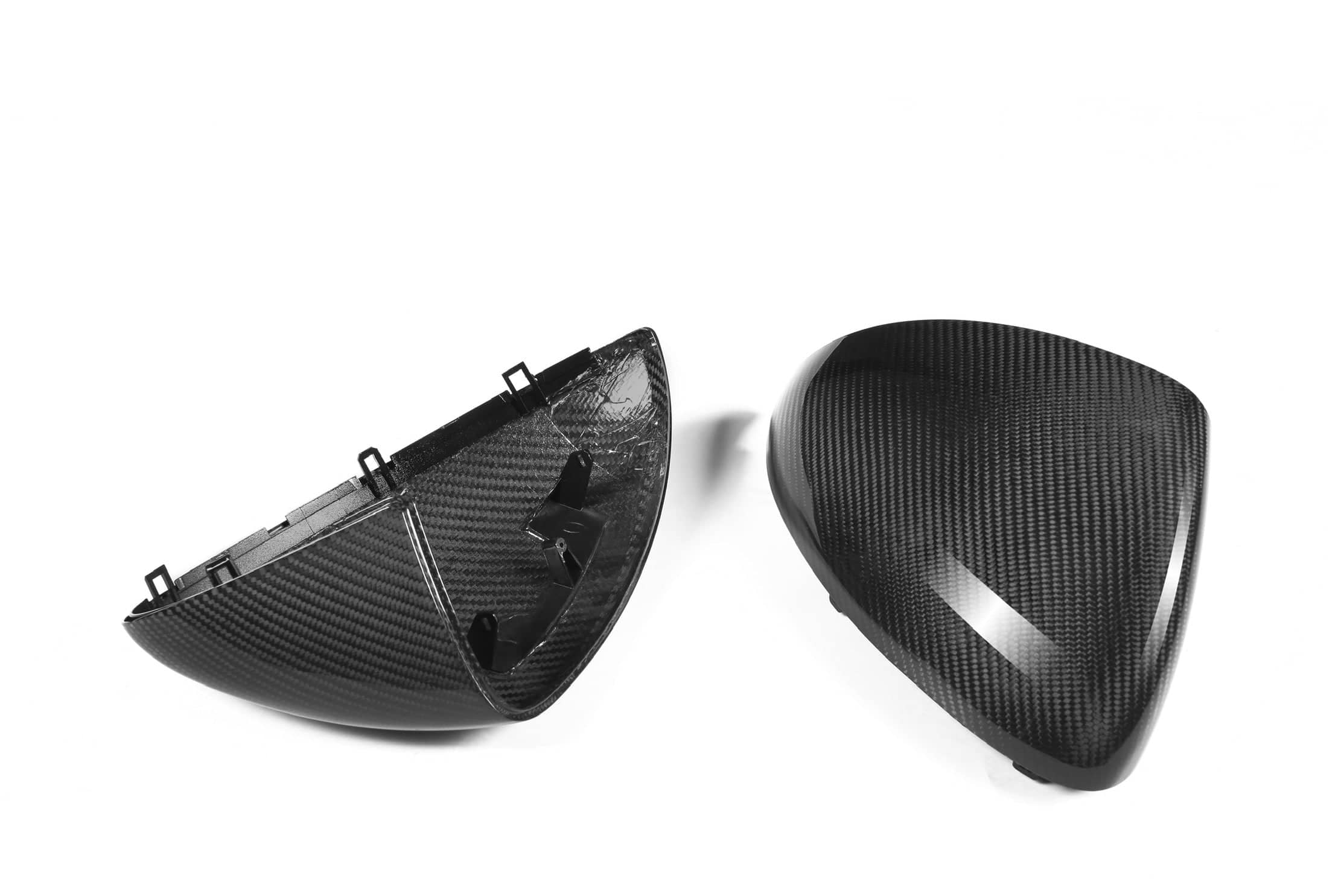 Kies-Motorsports NWCarbon Haus Cayenne 958.1 OEM Style Dry Carbon Fiber Mirror Cap
