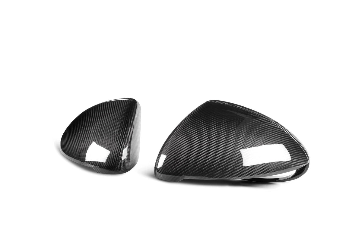 Kies-Motorsports NWCarbon Haus Cayenne 958.2 OEM Style Dry Carbon Fiber Mirror Cap With or Without Lane Assist