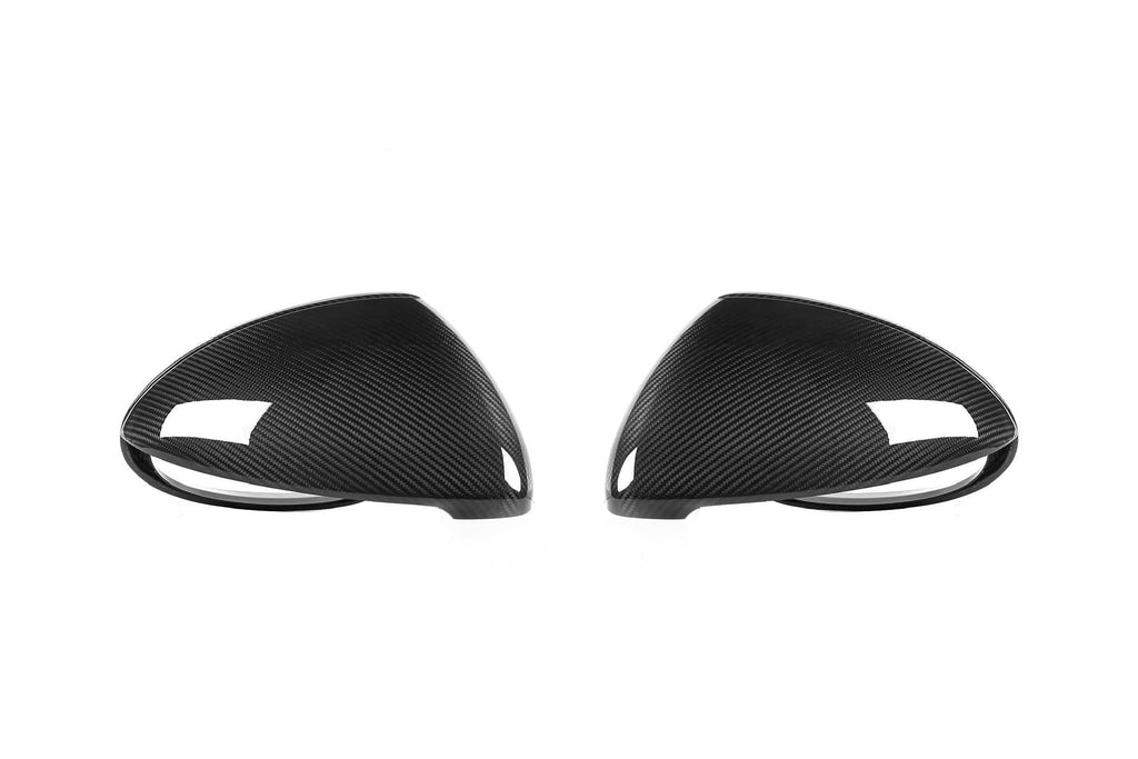 Kies-Motorsports NWCarbon Haus Cayenne 958.2 OEM Style Dry Carbon Fiber Mirror Cap With or Without Lane Assist