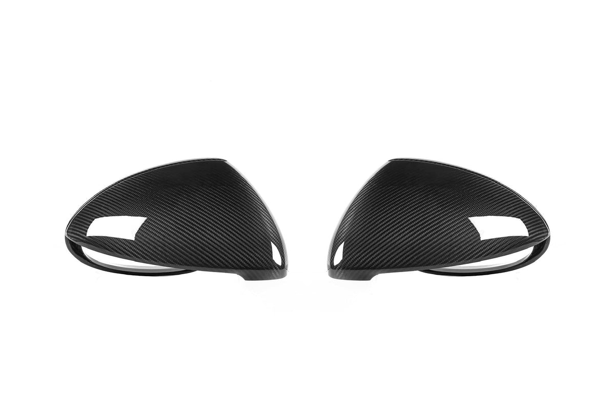 Kies-Motorsports NWCarbon Haus Cayenne 958.2 OEM Style Dry Carbon Fiber Mirror Cap With or Without Lane Assist