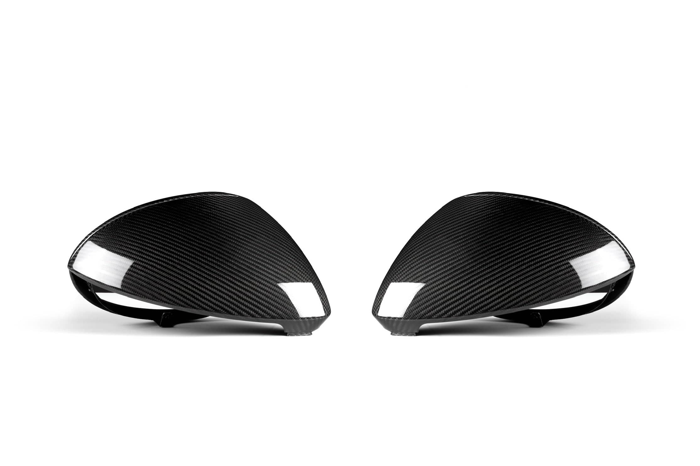 Kies-Motorsports NWCarbon Haus Cayenne 9ya OEM Style Dry Carbon Fiber Mirror Cap