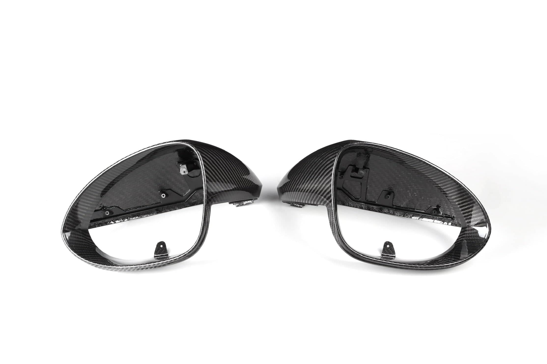 Kies-Motorsports NWCarbon Haus Cayenne 9ya OEM Style Dry Carbon Fiber Mirror Cap