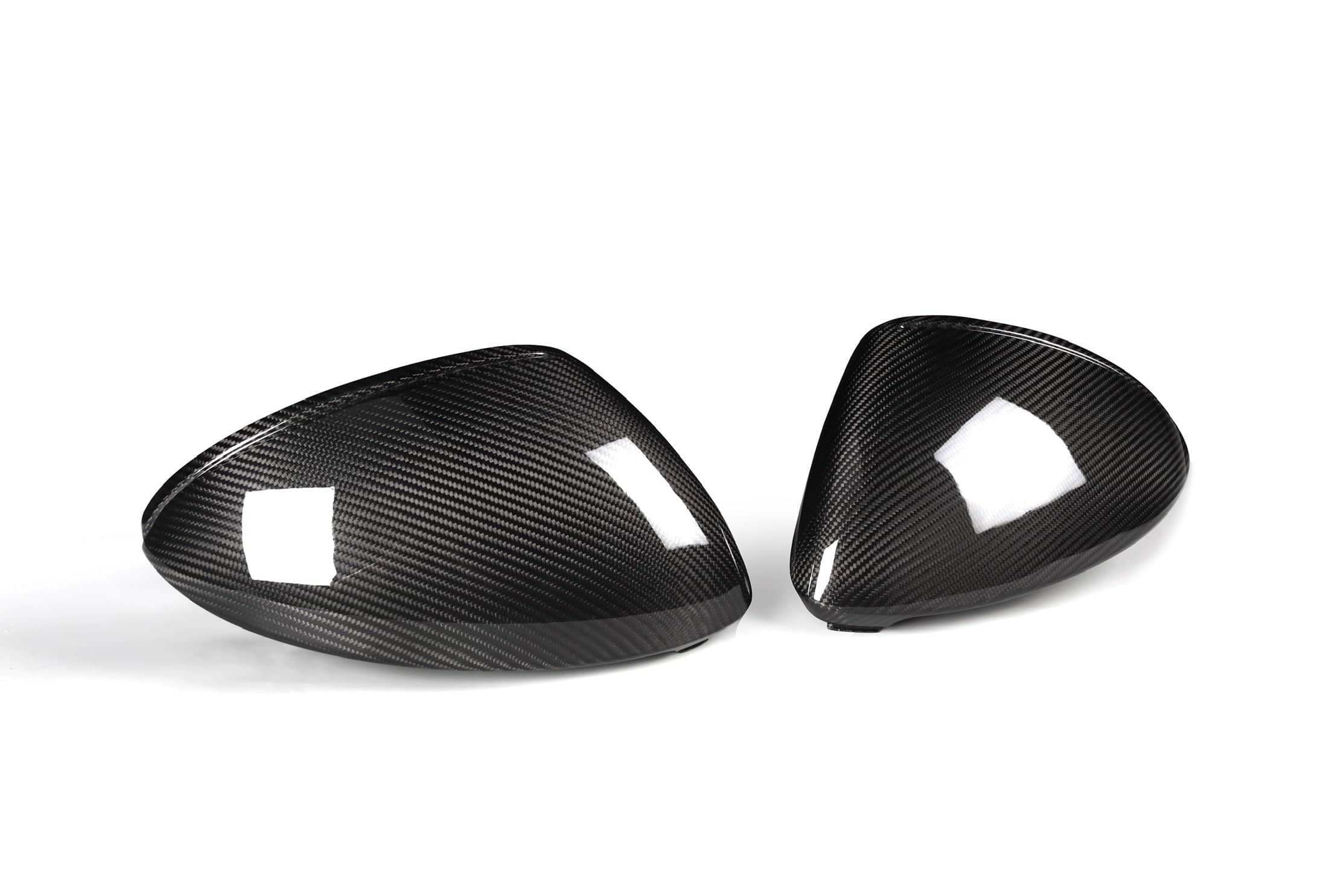 Kies-Motorsports NWCarbon Haus Cayenne 9ya OEM Style Dry Carbon Fiber Mirror Cap
