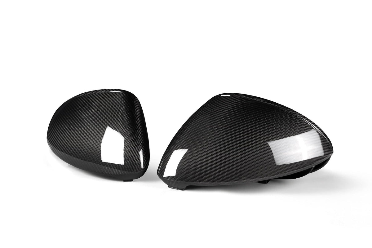 Kies-Motorsports NWCarbon Haus Cayenne 9ya OEM Style Dry Carbon Fiber Mirror Cap