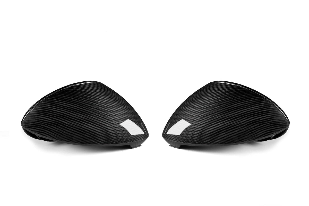 Kies-Motorsports NWCarbon Haus Cayenne 9ya OEM Style Dry Carbon Fiber Mirror Cap