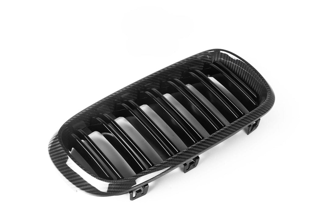 Kies-Motorsports NWCarbon Haus F15/F16 X5 Double Slat Dry Carbon Grill