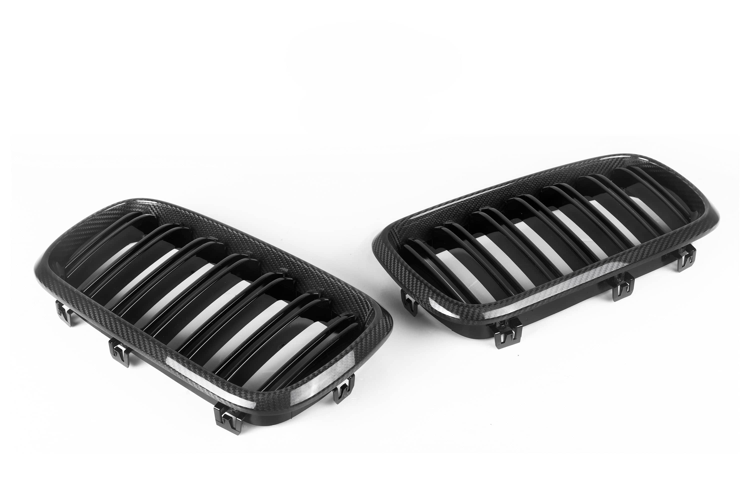 Kies-Motorsports NWCarbon Haus F15/F16 X5 Double Slat Dry Carbon Grill