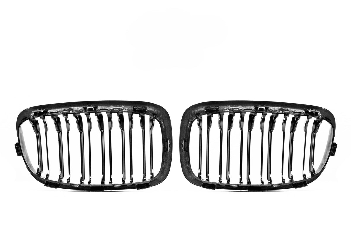 Kies-Motorsports NWCarbon Haus F20 PRE-LCI Double Slat Dry Carbon Grills