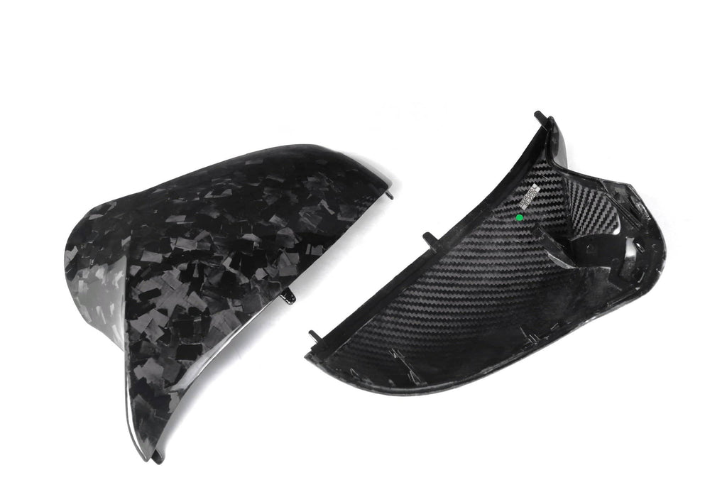 Kies-Motorsports NWCarbon Haus F8X Dry Carbon Fiber Forged Mirror Replacements
