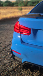 Kies-Motorsports NWCarbon Haus F8X Dry Carbon Fiber Rear Bumper Splitters