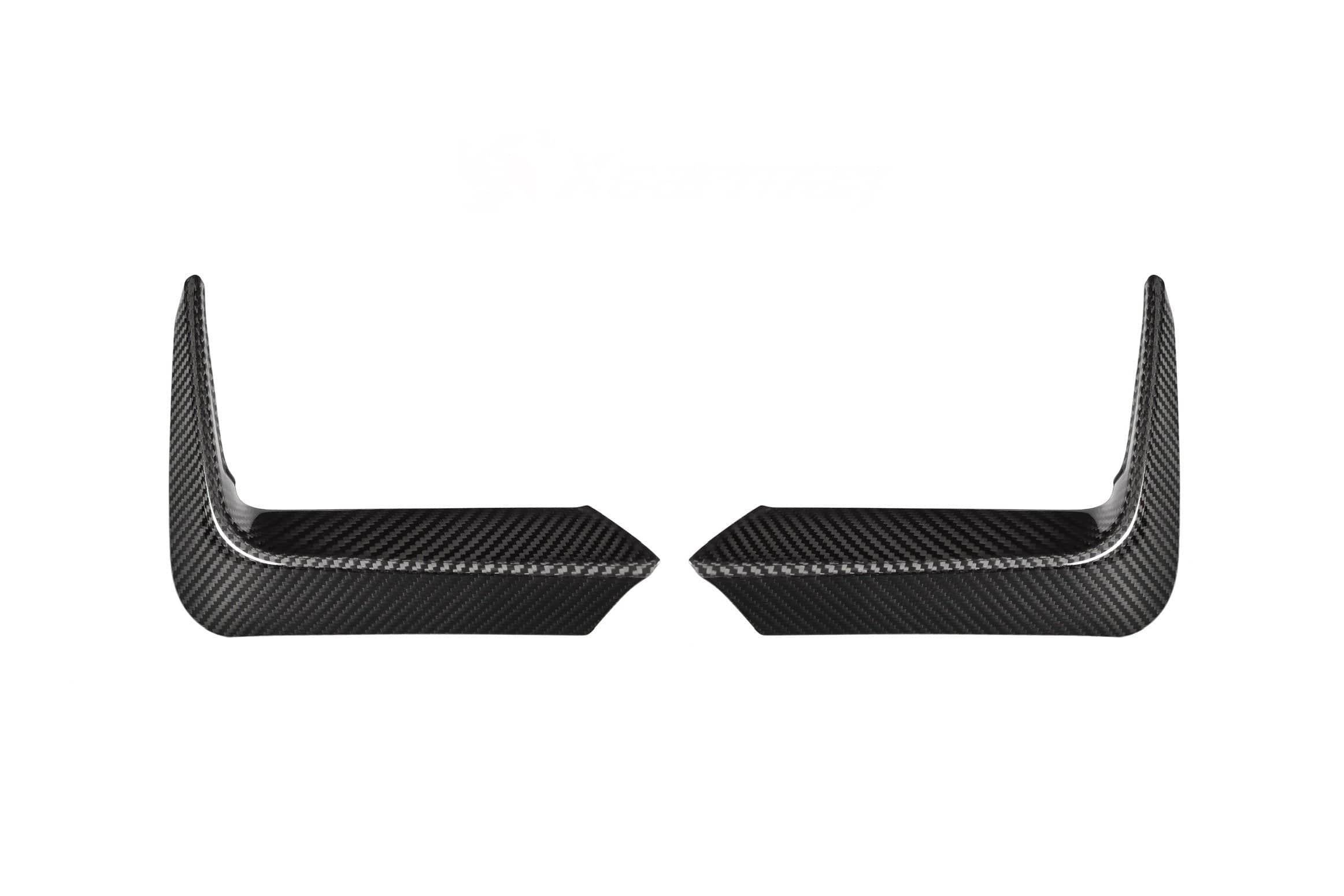 Kies-Motorsports NWCarbon Haus F8X Dry Carbon Fiber Rear Bumper Splitters Main image