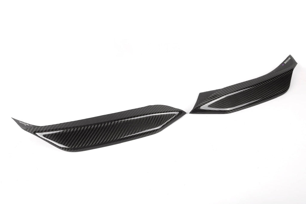 Kies-Motorsports NWCarbon Haus F8X Dry Carbon Fiber Upper Bumper Splitters