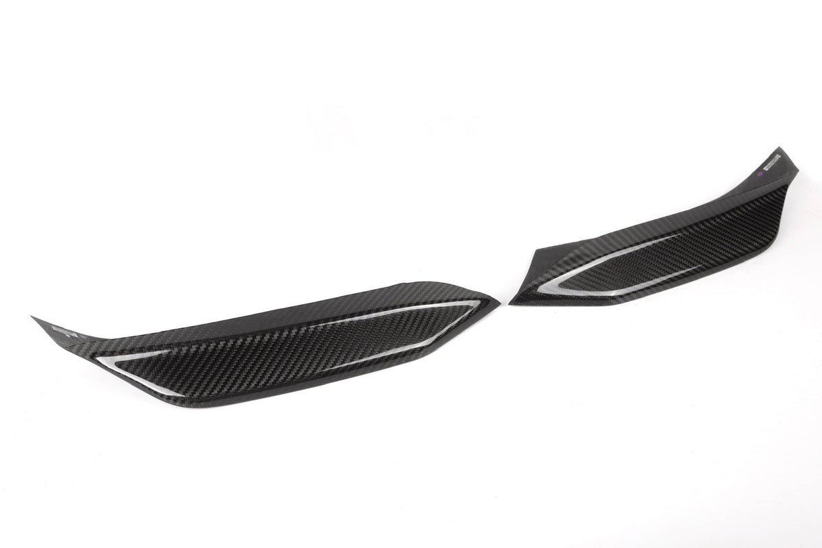Kies-Motorsports NWCarbon Haus F8X Dry Carbon Fiber Upper Bumper Splitters